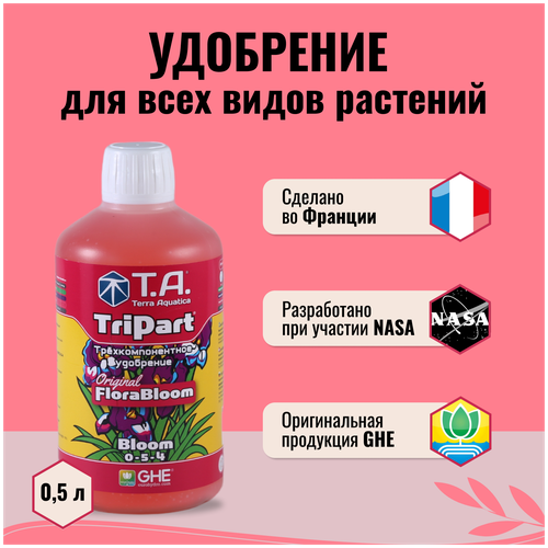 Удобрение GHE Flora Bloom 0,5л (Terra Aquatica TriPart Bloom)