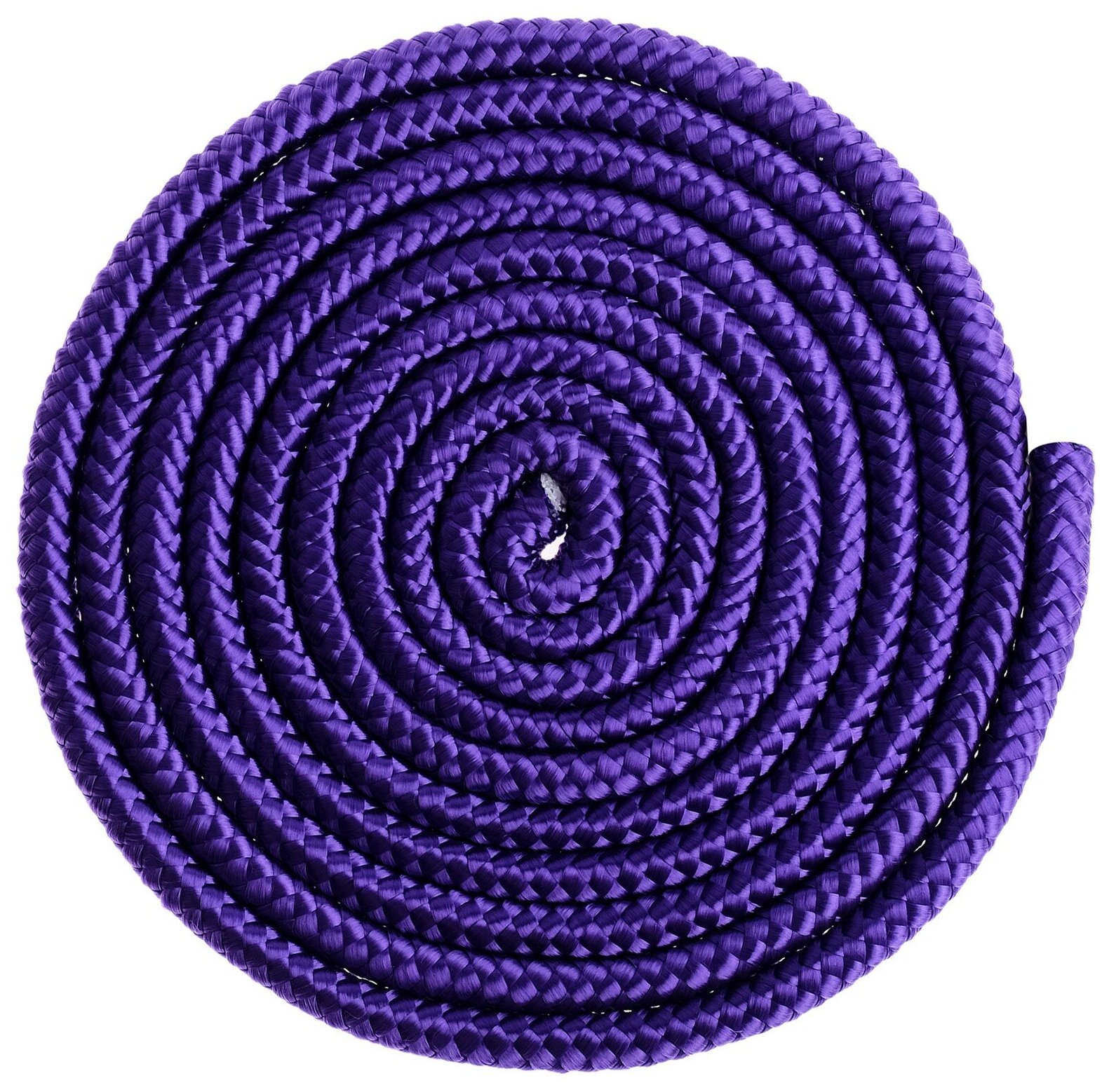 Скакалка Grace Dance, для гимнастики, длина 3 м, толщина 10 мм, цвет фиолетовый