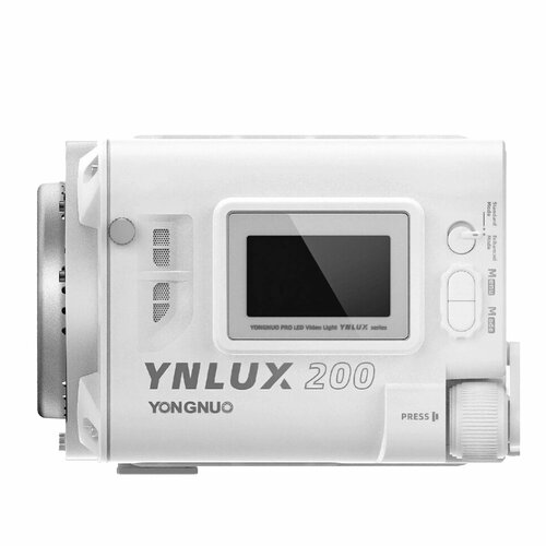 Осветитель YongNuo YNLUX200 2700-6500K Белый YNLUX200 Lampa 2700-6500K white