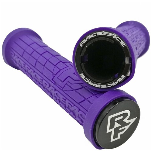 фото Грипсы велосипедные race face grippler lock on grips, 30mm, purple, ac990086