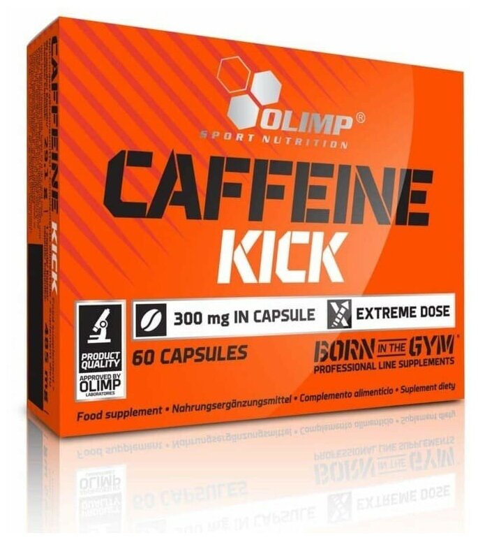 Caffeine Kick 200mg, 60 капсул