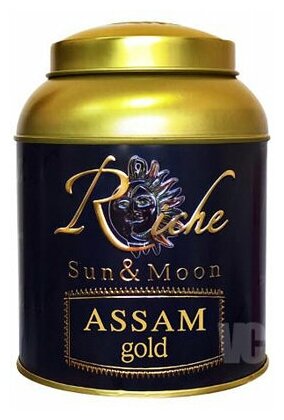 Чай черный Riche Natur Sun&Moon Assam gold, 400 г - фотография № 2