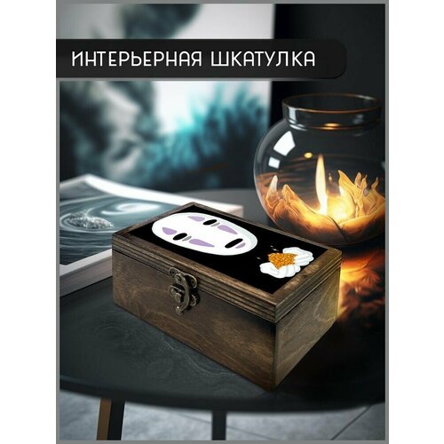 Шкатулка интерьерная для украшений универсальная 16x10x6 см Spirited Away Аниме - 59