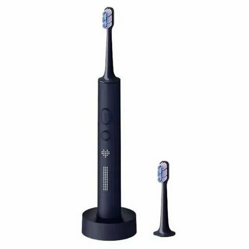 Электрическая зубная щетка Electric Toothbrush T700. звуковая, 39600 пульс/мин, чёрная