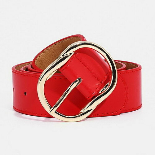 фото Ремень сима-ленд, размер 110, красный сима-лэнд