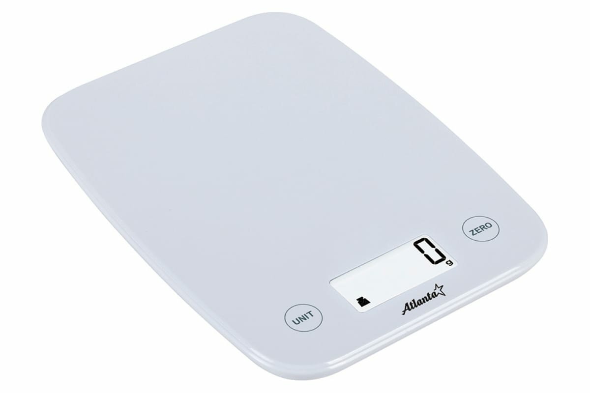 Весы кухонные электронные Atlanta ATH-6198 white