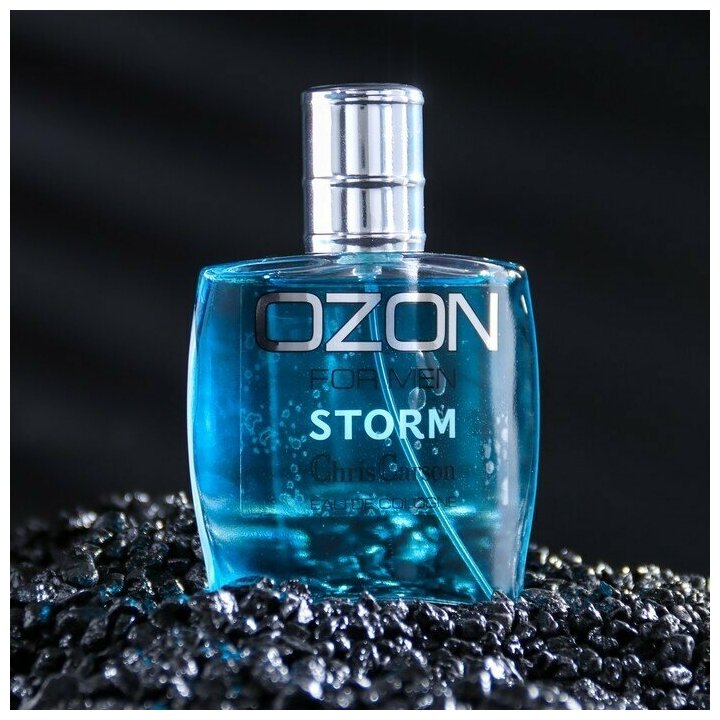 Chris Carson одеколон Ozon for men Storm, 60 мл - фотография № 4