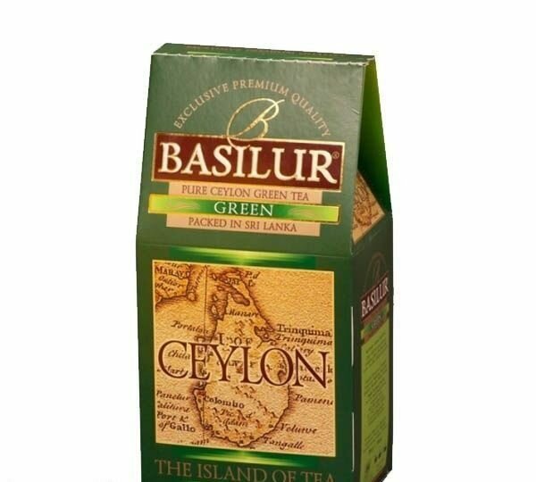 Чай зеленый Basilur Остров зеленый 100г Basilur Tea Export - фото №12