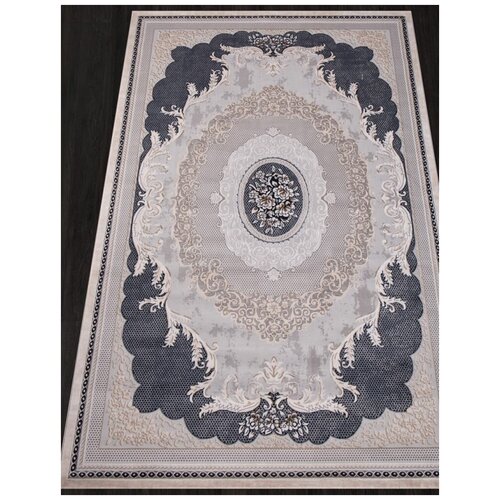 Ковер 34814 - 030 BLUE - Прямоугольник - коллекция BABIL 1.60x2.30