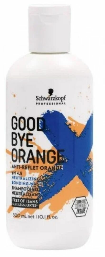 Schwarzkopf Goodbye Orange - Нейтрализующий шампунь 300 мл