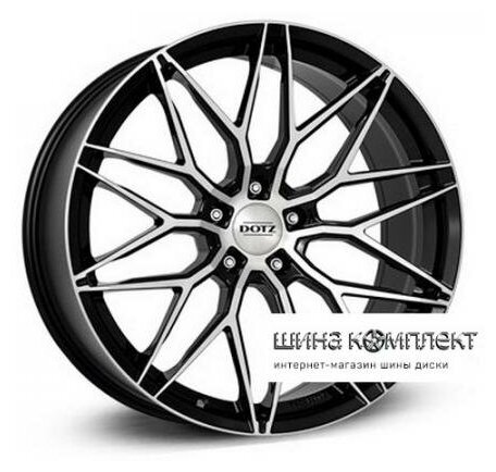 DOTZ OSU0M8BP35 Dotz Suzuka dark 20 / 9.0J PCD 5x112.00 ET 35.00 ЦО 70.10 Литой / Черный с полированной лицевой поверхностью