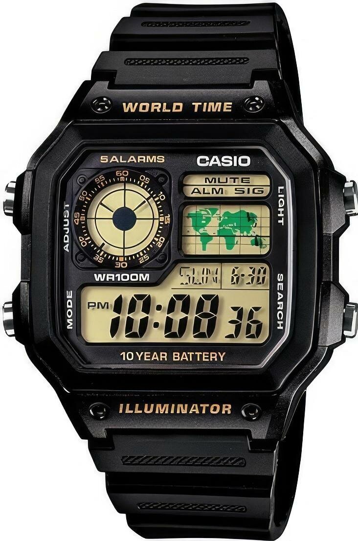 Наручные часы CASIO Collection AE-1200WH-1B