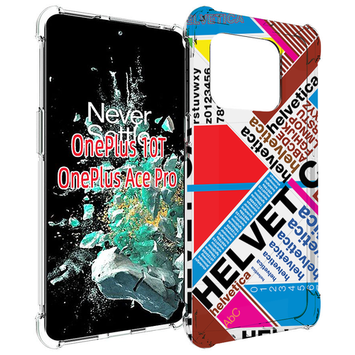 Чехол MyPads HELVET для OnePlus 10T задняя-панель-накладка-бампер