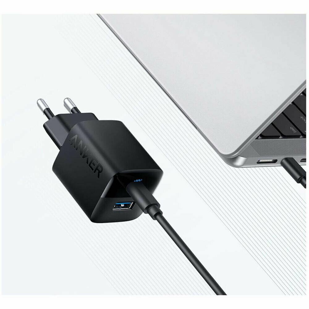 Зарядное устройство Anker A2331 323 USB-A - USB-C 33W ANK-A2331G11-BK