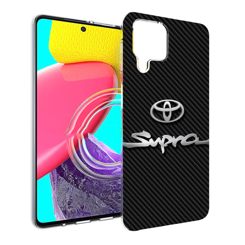 чехол mypads toyota тойота 3 для samsung galaxy xcover pro 2 задняя панель накладка бампер Чехол MyPads toyota тойота 2 для Samsung Galaxy M53 (SM-M536) задняя-панель-накладка-бампер