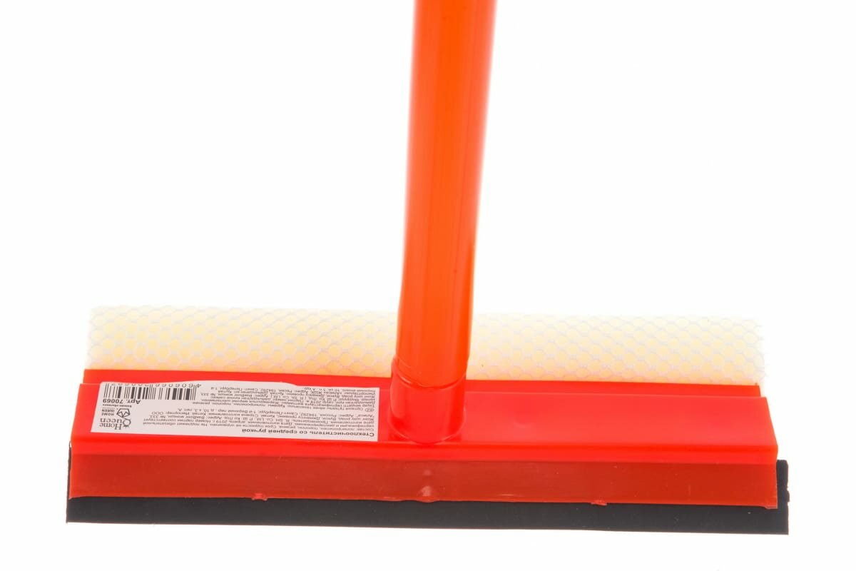 Стеклоочиститель со средней ручкой, оранжевый HomeQueen 70069 - фотография № 2