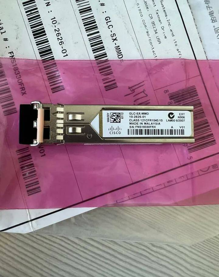 Трансивер Cisco GLC-SX-MMD 1000BASE-SX SFP transceiver module, MMF, 850nm, DOM