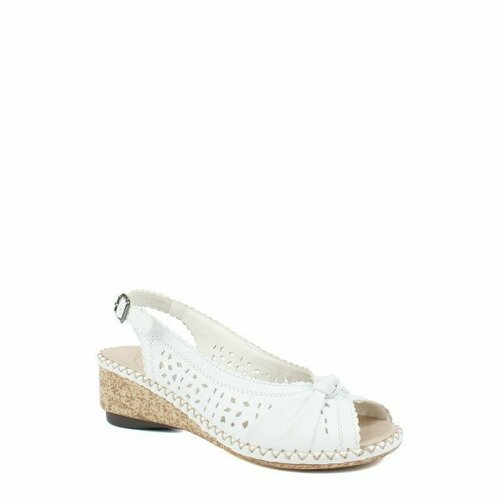 фото Босоножки rieker, размер 39, белый