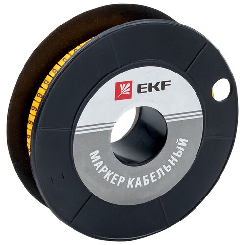 EKF Маркер кабельный 4,0 мм², 6 (ЕС-2) PROxima plc-KM-4-6