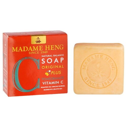 Мыло с витамином С и гранатом Madame Heng Original Pomegranate, 150 гр