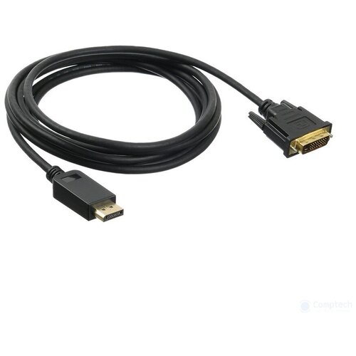 Кабель аудио-видео Buro 1.1v DisplayPort (m)/DVI-D (Dual Link) (m) 3 м кабель аудио видео buro 1 1v displayport m dvi d dual link m 2м позолоченные контакты черный bhp dpp dvi 2