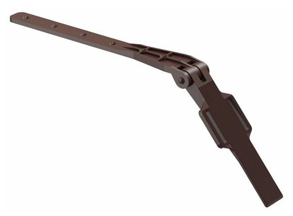 Крепление Docke Premium для кронштейна горький шоколад RAL 8019 регулируемое - фотография № 4