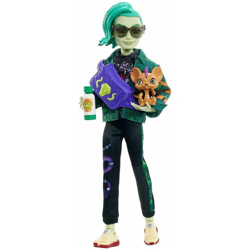 Кукла Монстр Хай Дьюс Горгон (3-е поколение, 2022) (Monster High Deuce Gorgon Posable Doll)