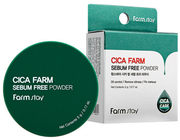 Farmstay Матирующая рассыпчатая пудра с центеллой Cica Farm Sebum Free Powder 1 шт. белый 5 г