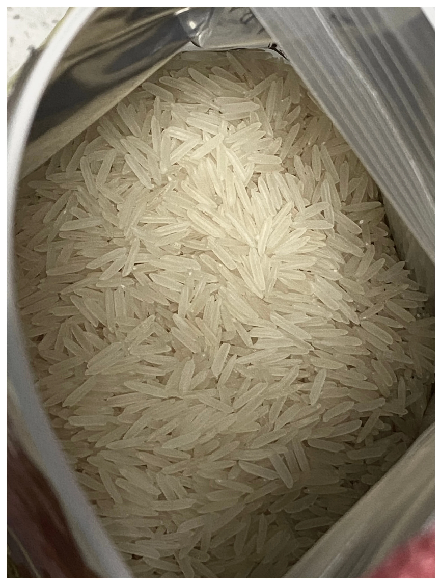 Рис индийский басмати DAS PREMIUM NEW длиннозерный пропаренный для плова 2 кг упаковка зип-пакет - фотография № 4