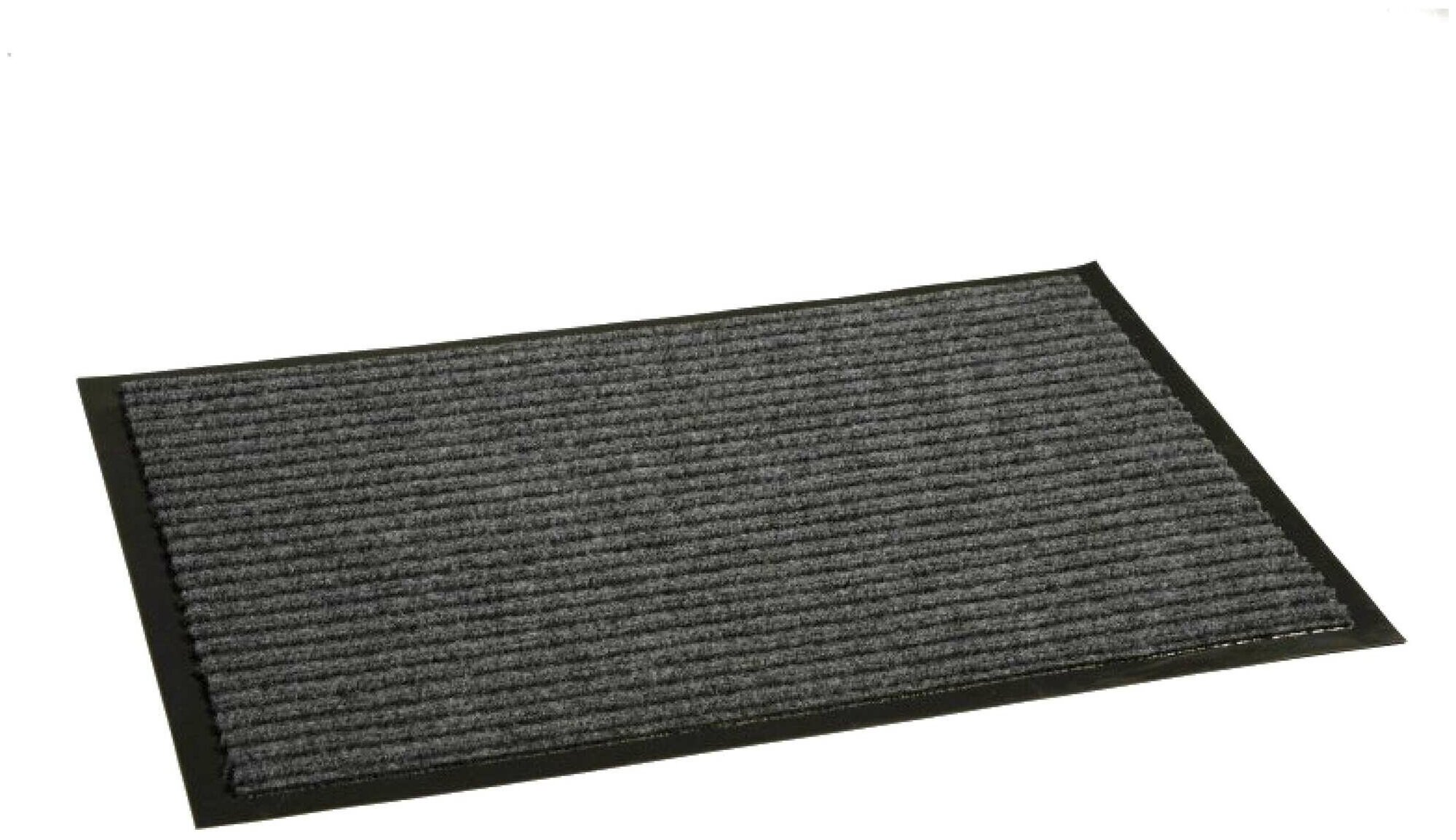 фото Коврик влаговпитывающий, 90х150 см, "комфорт", серый, In'Loran, арт. 20-9154