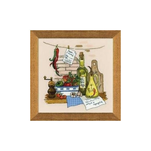 Набор для вышивания «Сотвори Сама» 1304 Натюрморт с перцем,35*35 см