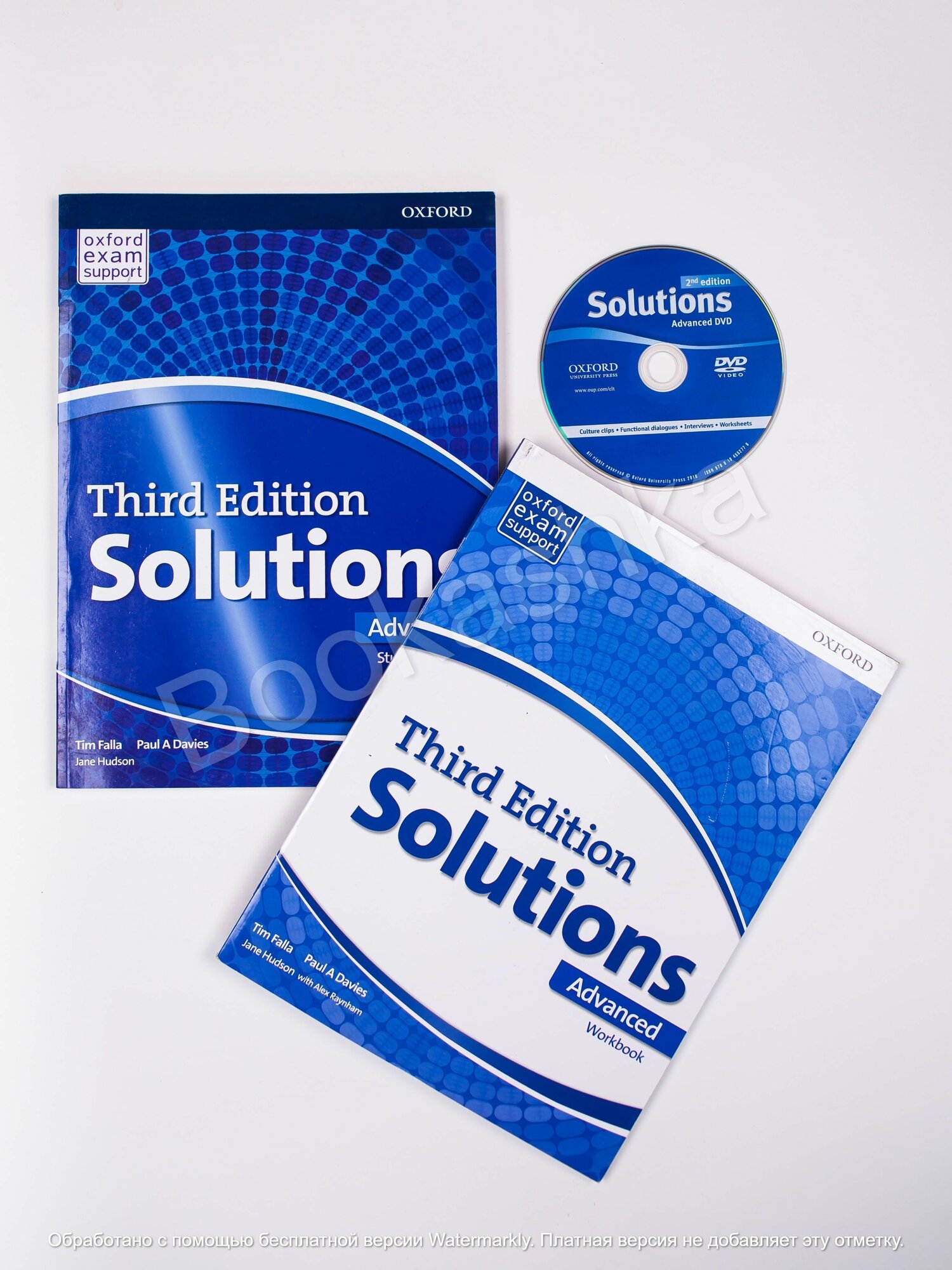Комплект Solutions Advanced, Students Book+Workbook+CD