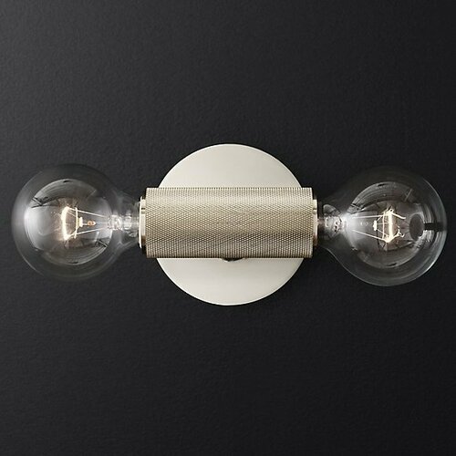 Бра Rh Utilitaire Inline Sconce Silver 123280-22 44559 5495₽