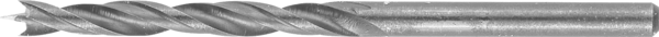 Сверло спиральное по дереву ЗУБР d 3x60/30мм, М-образная заточка, 29421-060-03_z01 - фотография № 5
