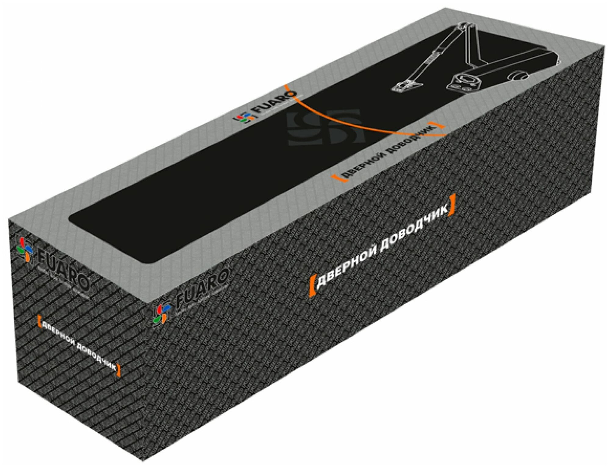 Доводчик дверной Fuaro DC20-4 (DC-204) WH до 85 кг (белый)