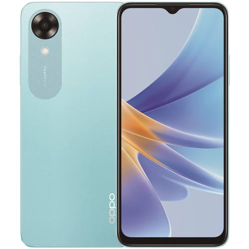 Смартфон OPPO A17k 3/64 ГБ Global, Dual nano SIM, blue смартфон oppo a17k 3 64gb navy blue