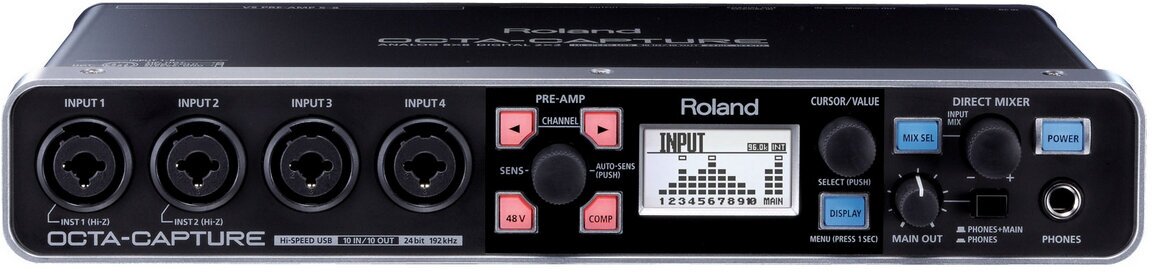 ROLAND UA-1010 - внешний USB аудиоинтерфейс OCTA-CAPTURE