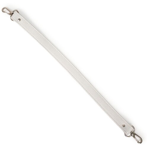 фото Ремень для сумки ofta, фактура гладкая, белый