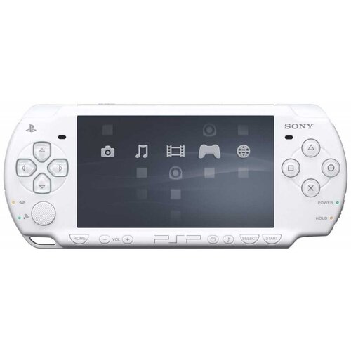 Sony PSP 3000 белый цвет 4GB Memory Stick 10 игр 1798000₽