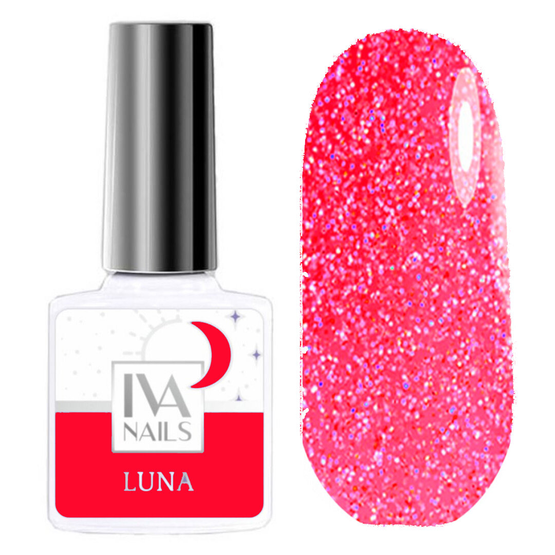 Гель-лак IVA NAILS Luna №8 (Светоотражающий), 8 мл