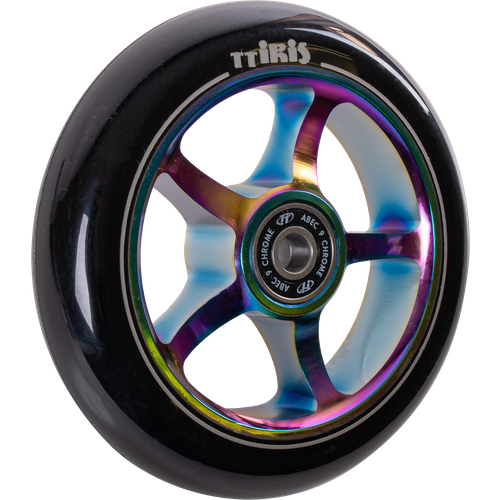 Колесо для трюкового самоката TechTeam X-Treme 110*24 мм, Iris, neochrome