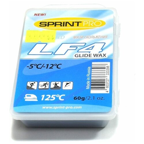 фото Парафин sprint lf4 blue (-5-12) 60гр recom