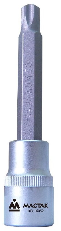 MASTAK 10316052 Насадка (бита) торцевая 1/2" TORX T52 L = 140 мм для ГБЦ VAG мастак