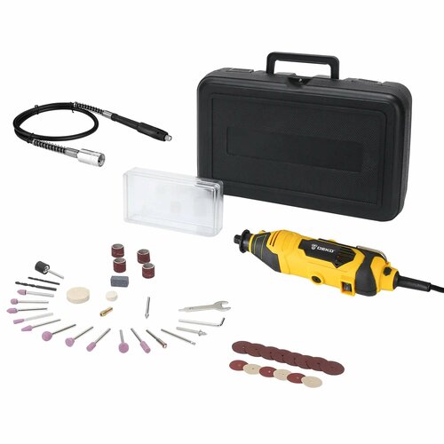 Гравер Deko DKRT200E, 200 Вт гравер deko dkrt dkrt200 237 pcs accessories