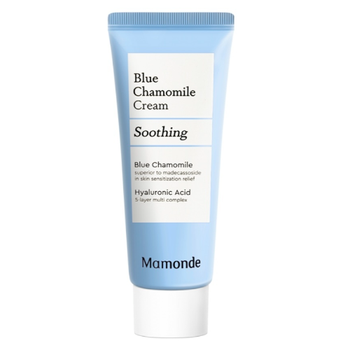 Крем с голубой ромашкой успокаивающий восстанавливающий MAMONDE Blue Chamomile Soothing Repair Cream 30ml