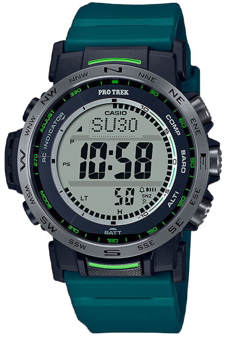 Наручные часы CASIO PRW-35Y-3, серый, черный