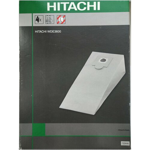 Мешок для пыли бумажный для пылесоса HITACHI / HIKOKI WDE3600