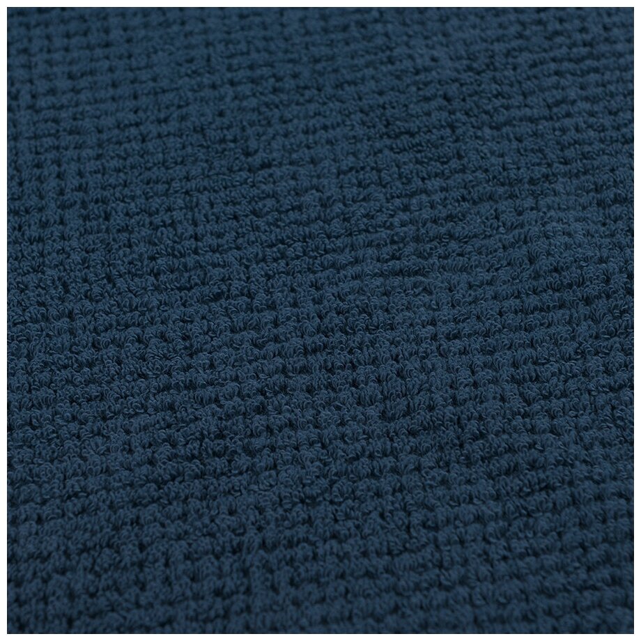 Полотенце для рук Tkano темно-синее Essential 50х90 - фотография № 13