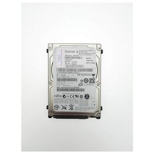 80 ГБ Внутренний жесткий диск IBM 43W7640 43W7640 817300₽