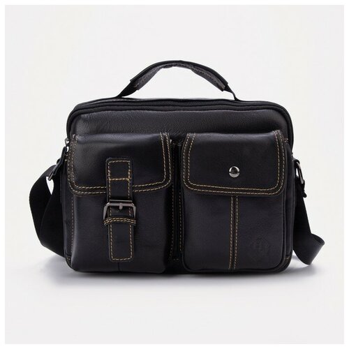 фото Сумка на молнии, цвет чёрный нет бренда